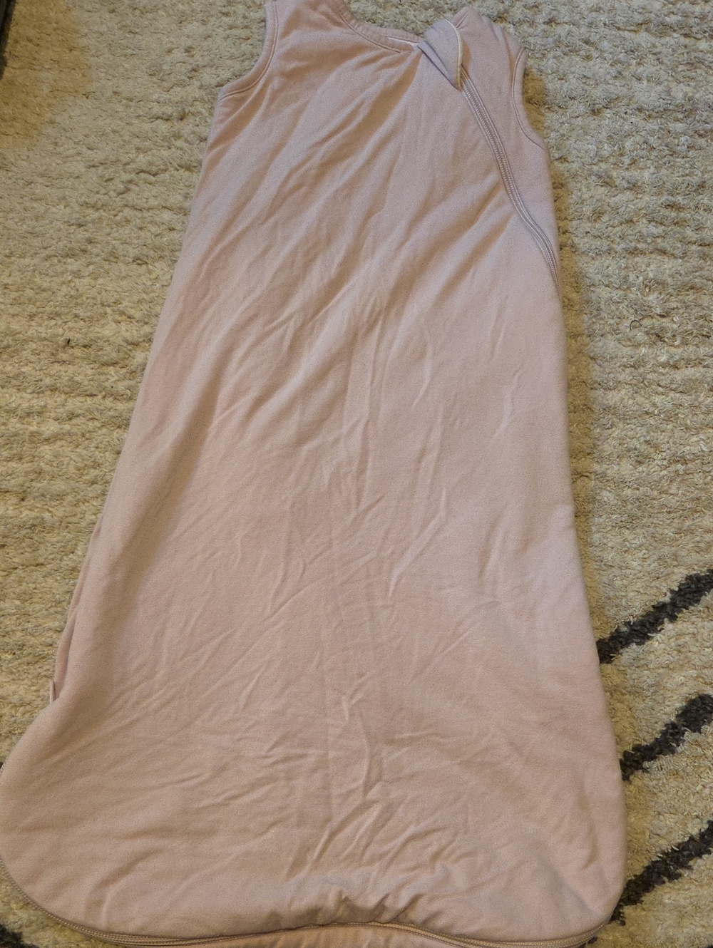 Kyte BABY Light Pink Sleeveless Sleep Sack
